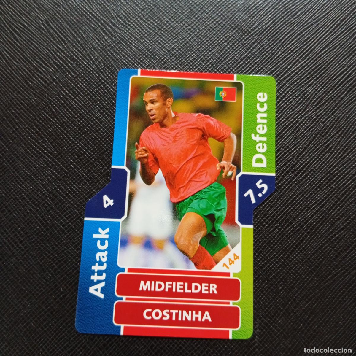 Cromos de F&uacute;tbol: 144 COSTINHA PORTUGAL TOPPS MATCH ATTAX MUNDIAL 2006 ALEMANIA CROMO FUTBOL 06 - A55 PG451