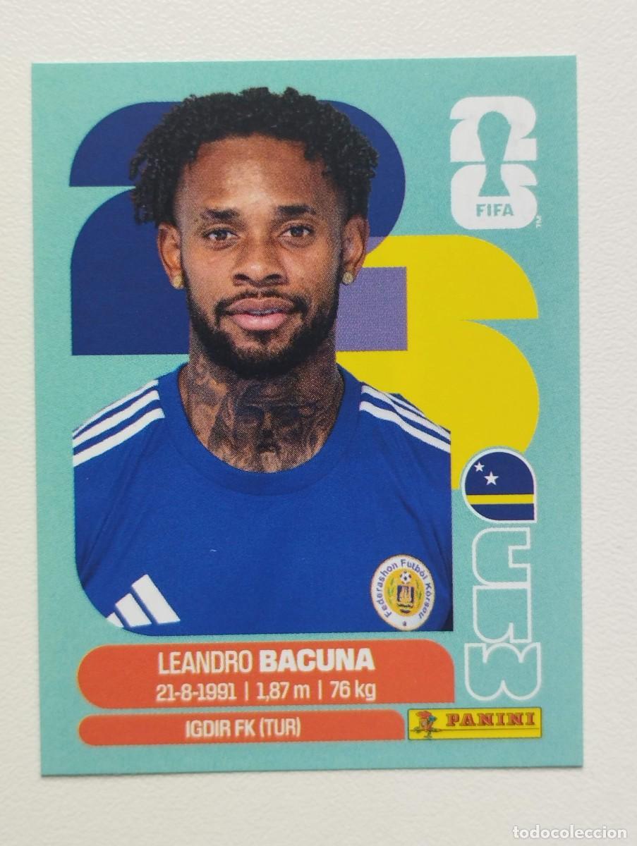 Cromos de Futebol: CROMO STICKER WORLD CUP 2026 MUNDIAL 26 PANINI CURAZAO CUW12 CUW 12 LEANDRO BACUNA