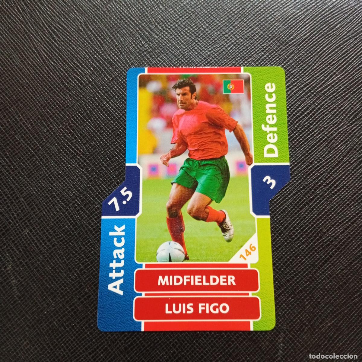 Cromos de F&uacute;tbol: 146 LUIS FIGO PORTUGAL TOPPS MATCH ATTAX MUNDIAL 2006 ALEMANIA CROMO FUTBOL 06 - A55 PG478