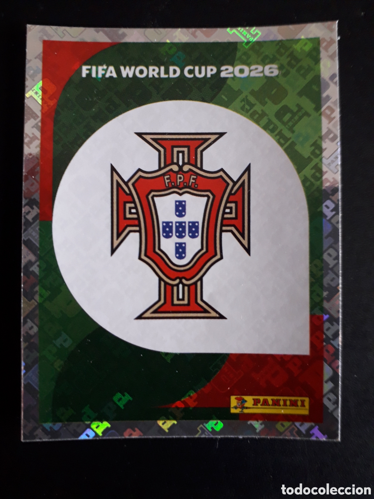 Football Stickers: ESCUDO PORTUGAL POR 1 MUNDIAL F&Uacute;TBOL 2026 FIFA WORLD CUP PANINI SIN PEGAR PEDIDO M&Iacute;NIMO 3&euro;.