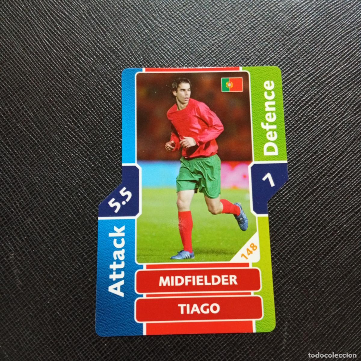 Football Stickers: 148 TIAGO PORTUGAL TOPPS MATCH ATTAX MUNDIAL 2006 ALEMANIA CROMO FUTBOL 06 - A55 PG487
