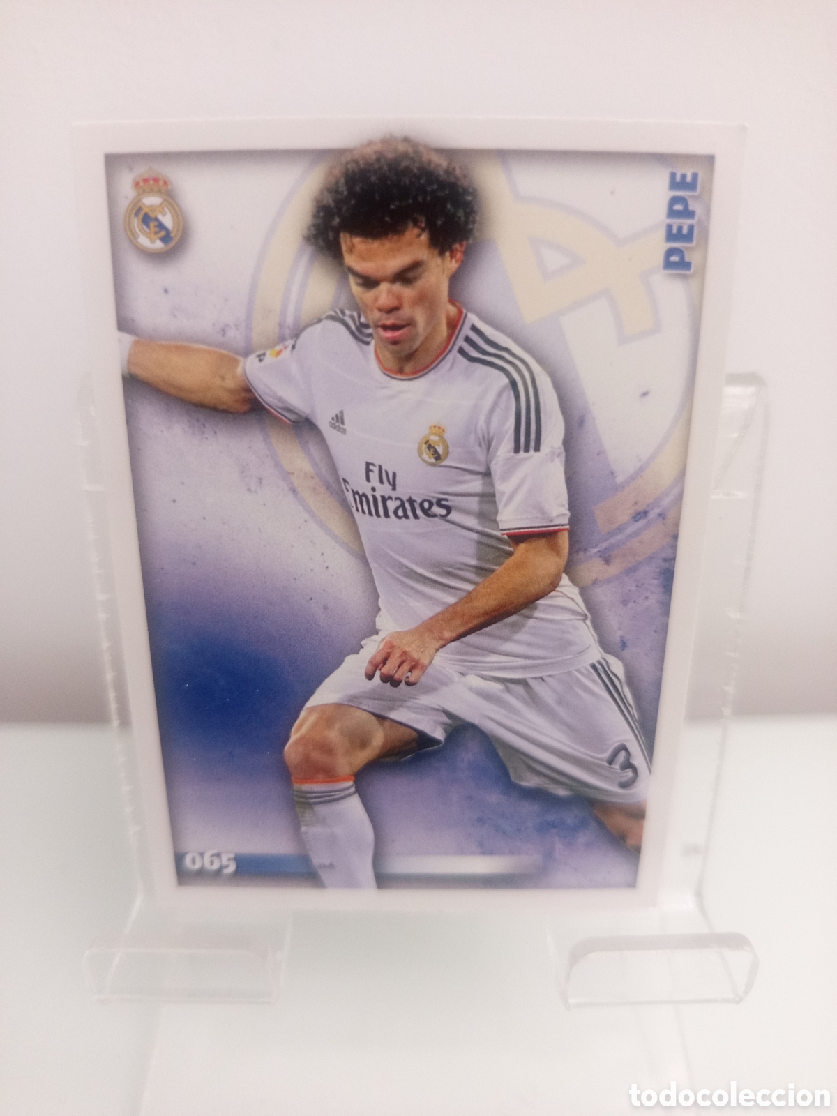 Fu&szlig;ball-Sticker: ❇️ CROMO ⚽ PEPE REAL MADRID 65 065 FICHAS LIGA 2015 14 15 2014 2015 MUNDICROMO ❇️