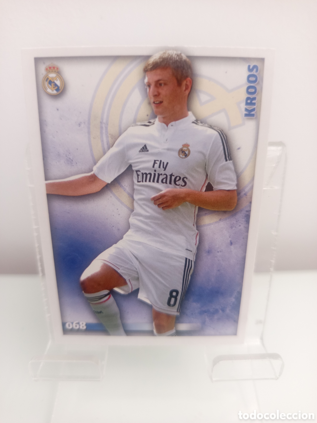 Fu&szlig;ball-Sticker: ❇️ CROMO ⚽ KROOS REAL MADRID 68 068 FICHAS LIGA 2015 14 15 2014 2015 MUNDICROMO ❇️