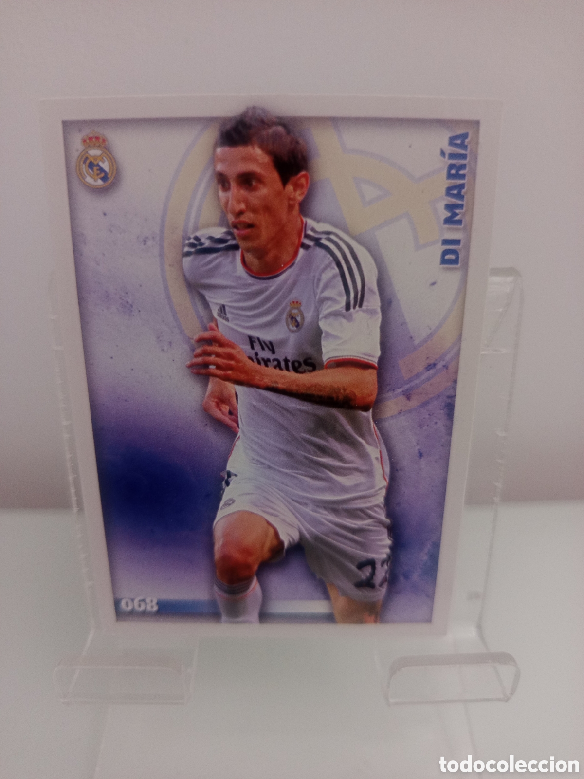 Fu&szlig;ball-Sticker: ❇️ CROMO ⚽ DI MARIA REAL MADRID 68 068 BAJA FICHAS LIGA 2015 14 15 2014 2015 MUNDICROMO ❇️