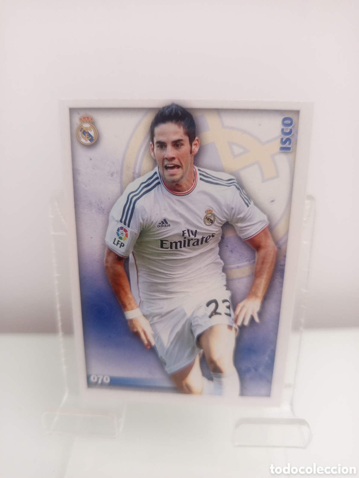 Fu&szlig;ball-Sticker: ❇️ CROMO ⚽ ISCO REAL MADRID 70 070 FICHAS LIGA 2015 14 15 2014 2015 MUNDICROMO ❇️