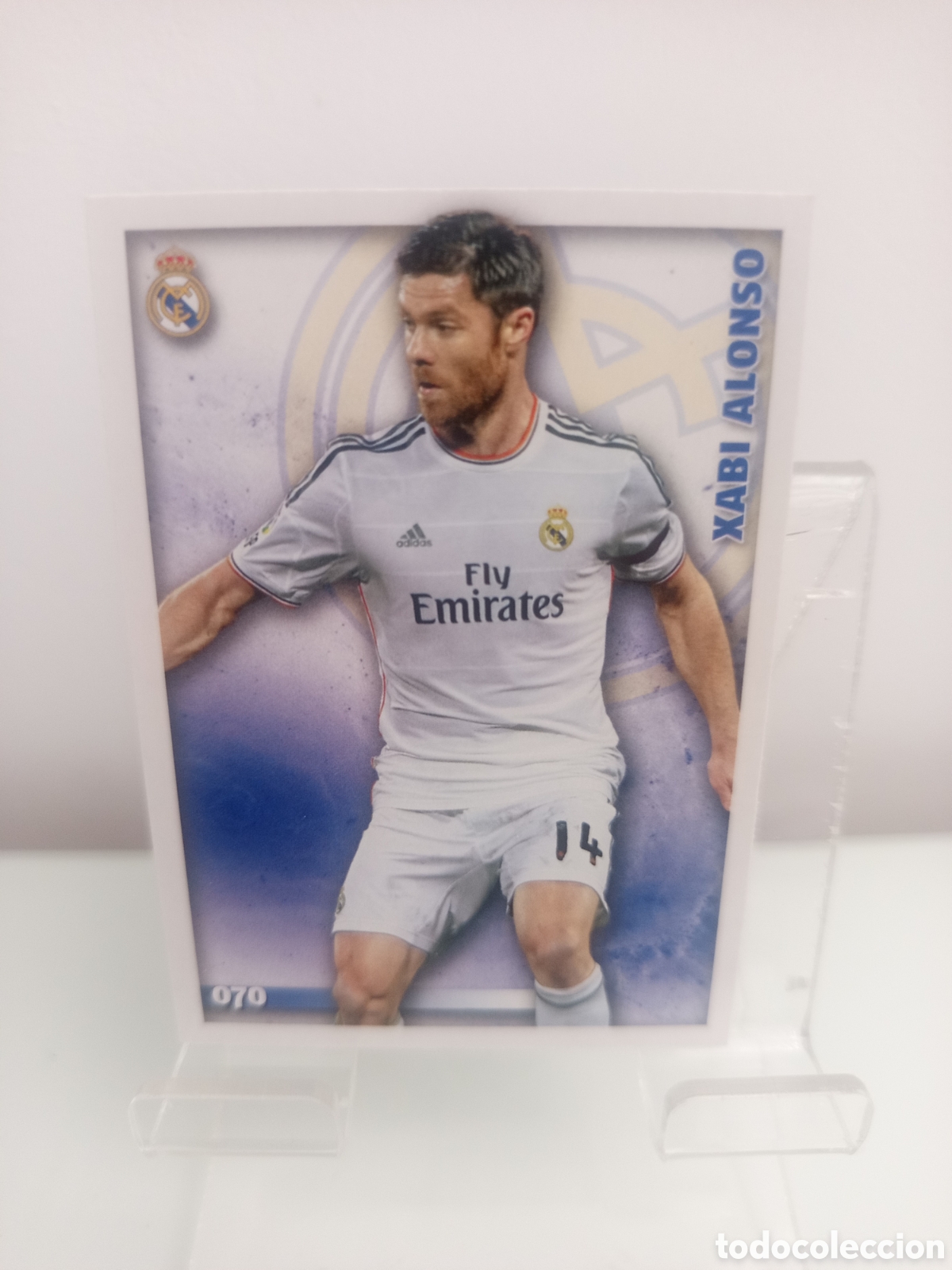 Fu&szlig;ball-Sticker: ❇️ CROMO ⚽ XABI ALONSO REAL MADRID 70 070 FICHAS LIGA 2015 14 15 2014 2015 MUNDICROMO ❇️