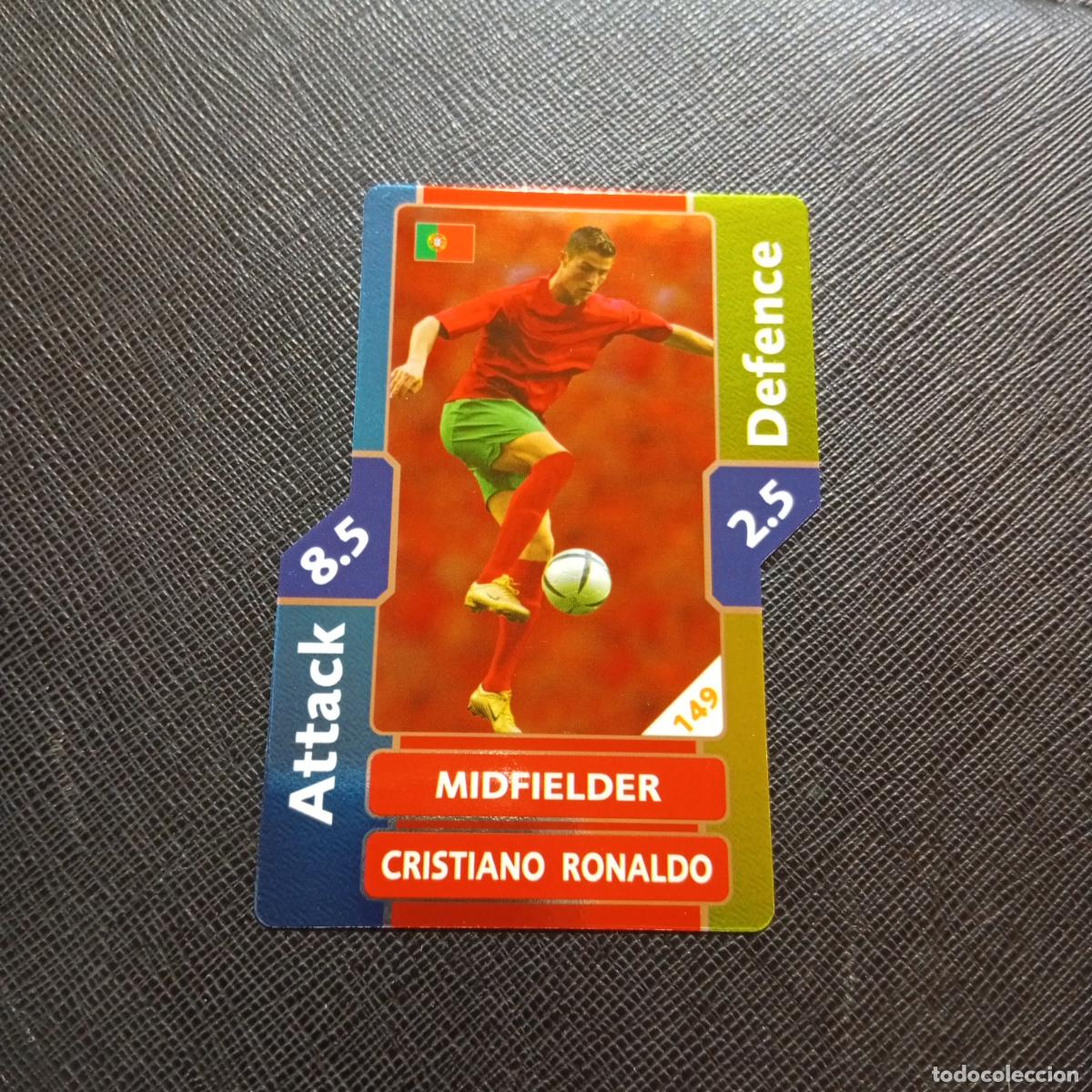 Football Stickers: 149 CRISTIANO RONALDO PORTUGAL TOPPS MATCH ATTAX MUNDIAL 2006 ALEMANIA CROMO FUTBOL 06 - A55 PG487