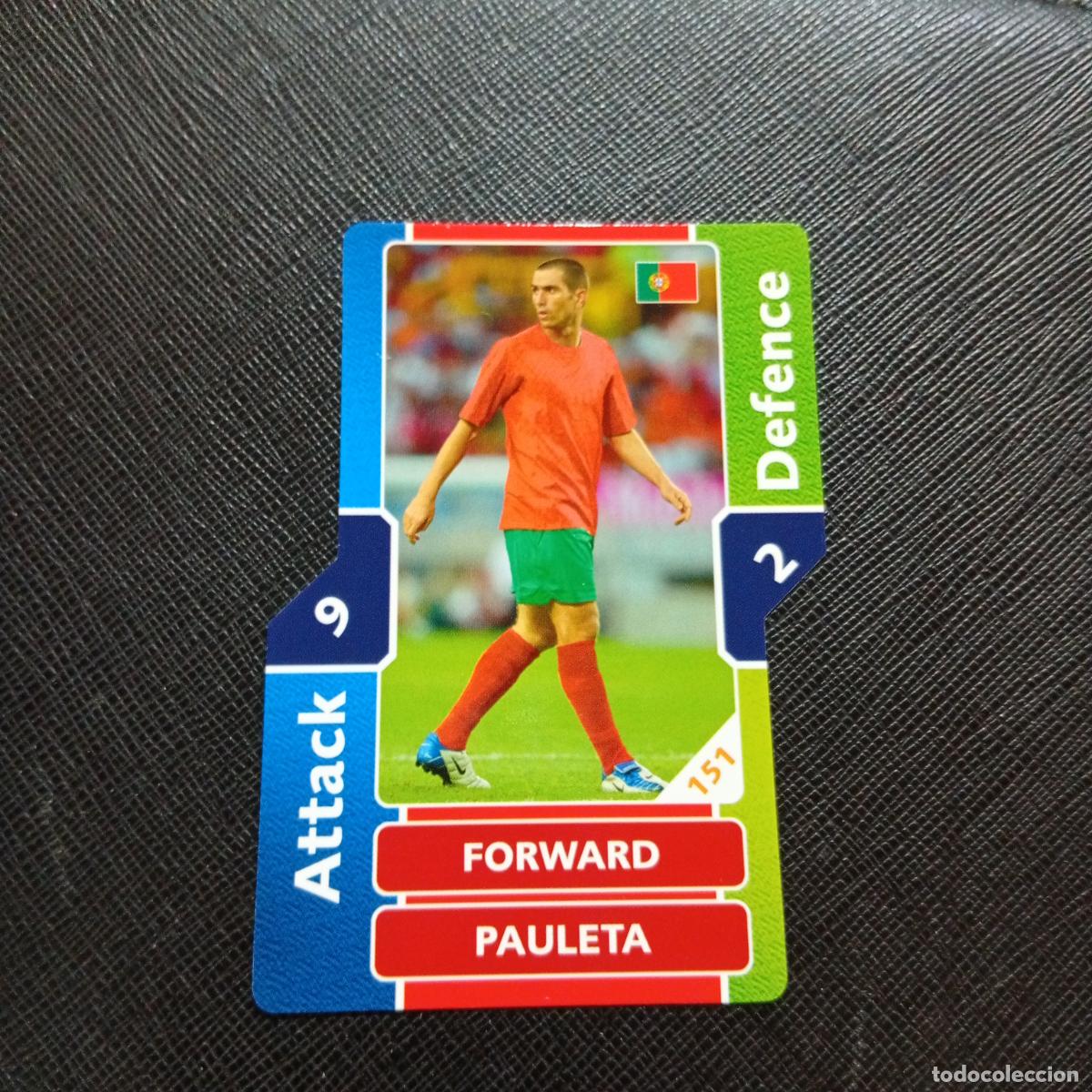Football Stickers: 151 PAULETA PORTUGAL TOPPS MATCH ATTAX MUNDIAL 2006 ALEMANIA CROMO FUTBOL 06 - A55 PG487