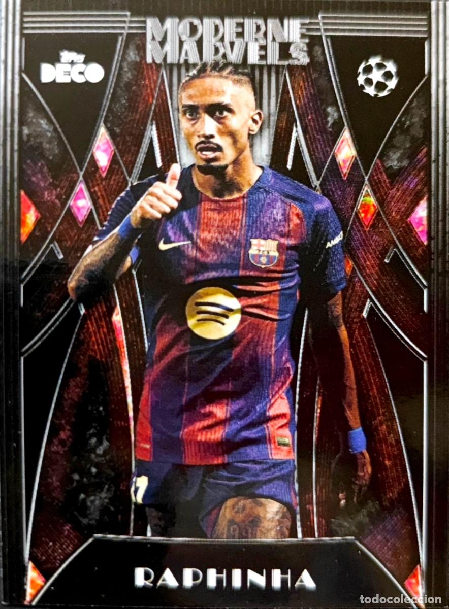 Cromos de F&uacute;tbol: Raphinha - FC Barcelona - MODERNE MARVELS - Topps DECO UCC 2025 2026 25 26