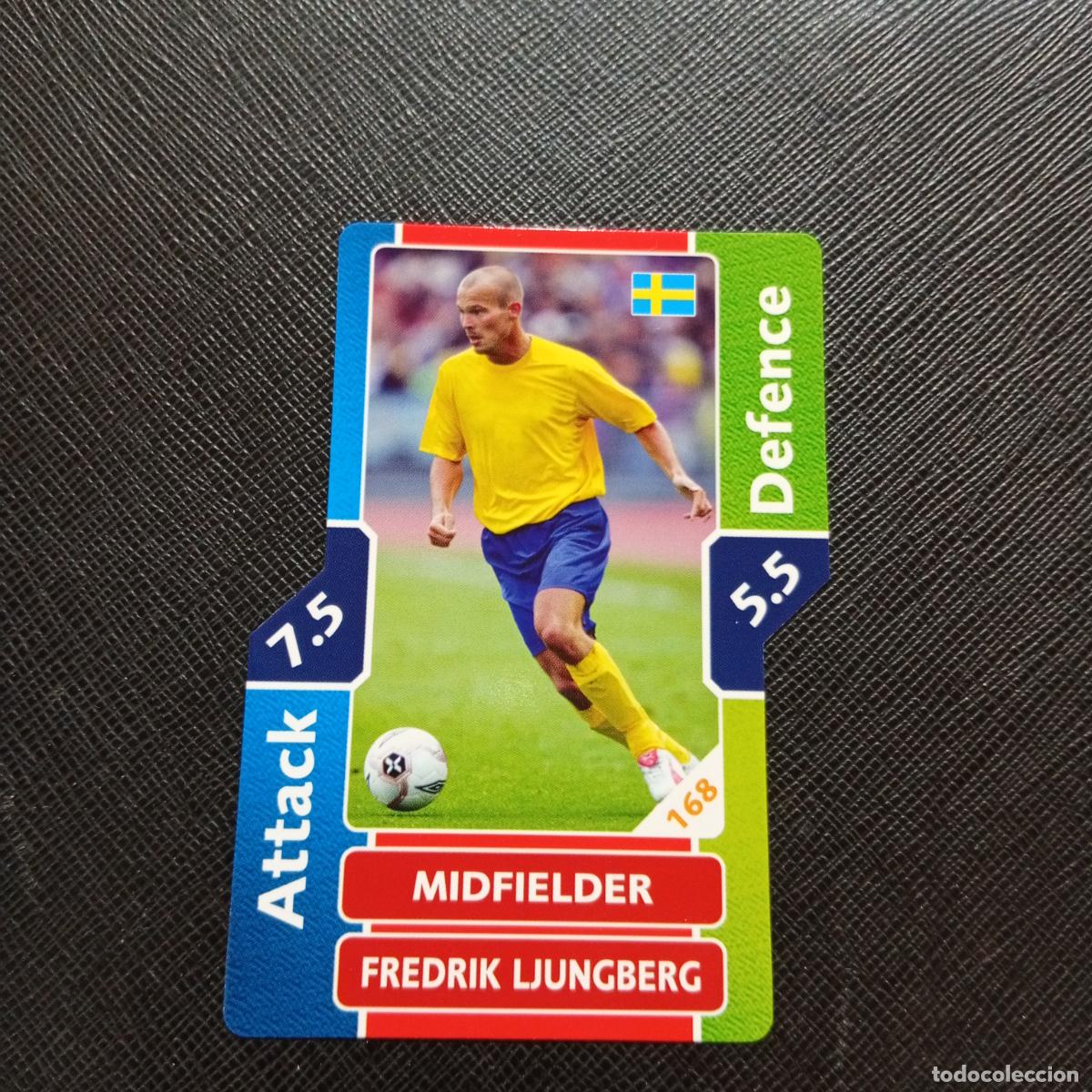 Cromos de F&uacute;tbol: 168 LJUNBERG SUECIA TOPPS MATCH ATTAX MUNDIAL 2006 ALEMANIA CROMO FUTBOL 06 - A55 PG496