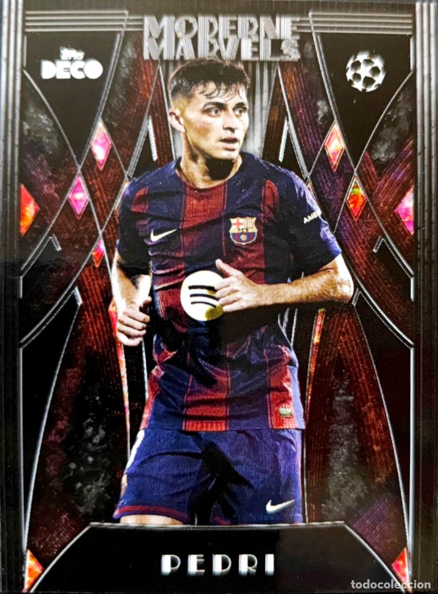 Football Stickers: Pedri - FC Barcelona - MODERNE MARVELS - Topps DECO UCC 2025 2026 25 26