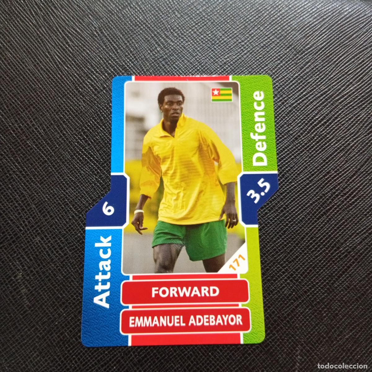 Cromos de F&uacute;tbol: 171 ADEBAYOR TOGO TOPPS MATCH ATTAX MUNDIAL 2006 ALEMANIA CROMO FUTBOL 06 - A55 PG496