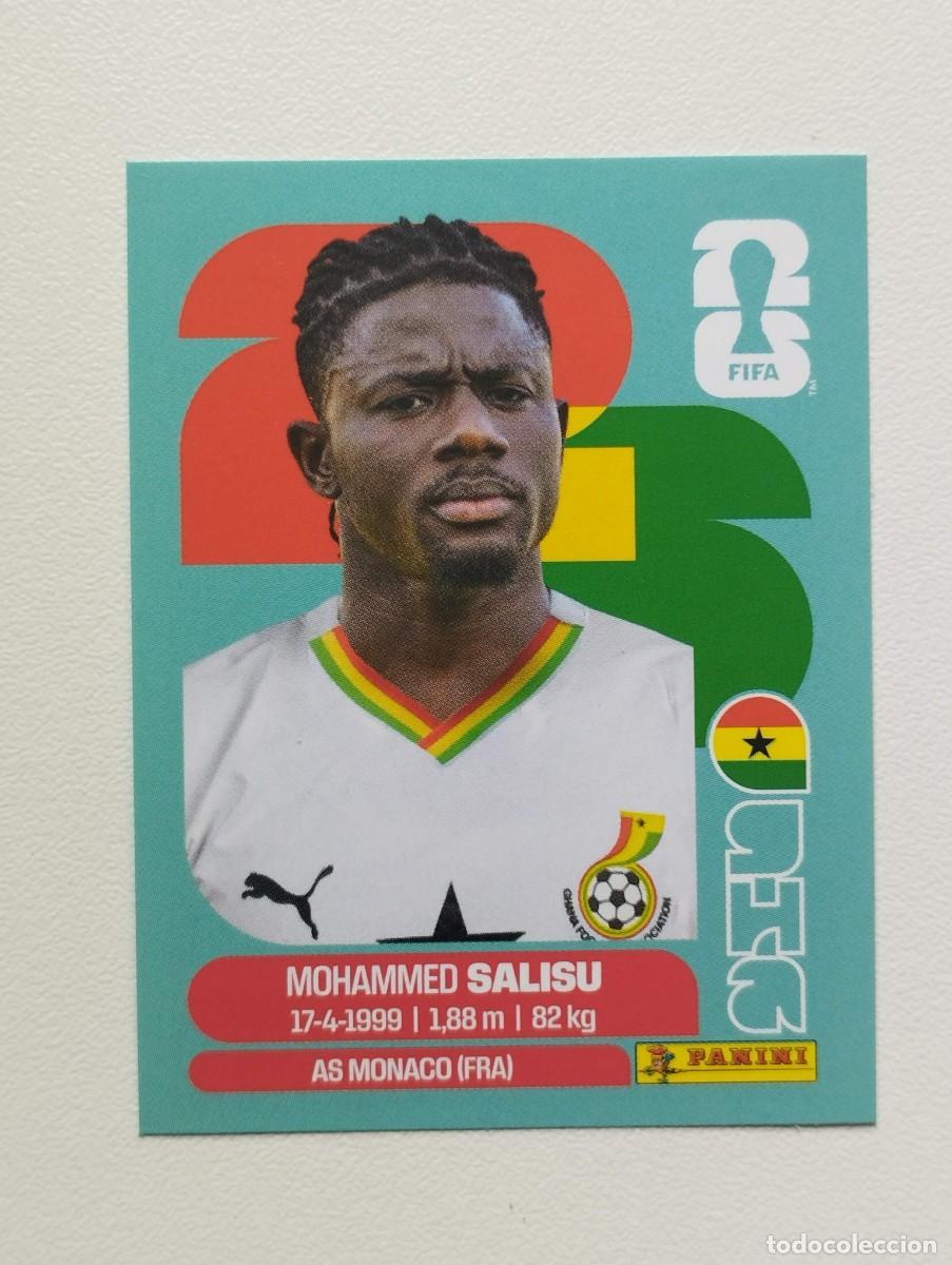 Cromos de F&uacute;tbol: CROMO STICKER WORLD CUP 2026 MUNDIAL 26 PANINI GHANA GHA4 GHA 4 SALISU