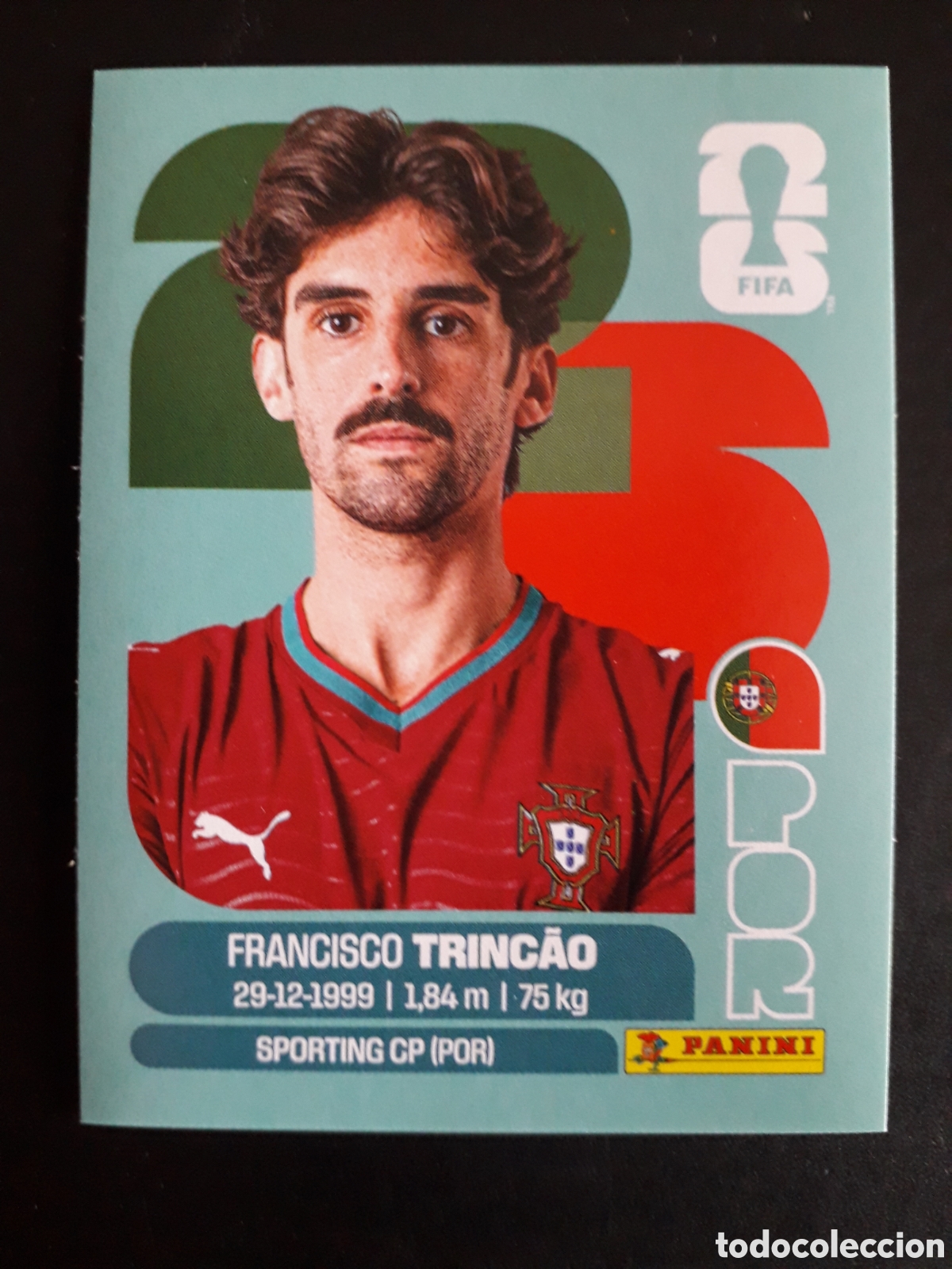 Cromos de F&uacute;tbol: TRINC&Atilde;O PORTUGAL POR 16 MUNDIAL F&Uacute;TBOL 2026 FIFA WORLD CUP PANINI SIN PEGAR PEDIDO M&Iacute;NIMO 3&euro;.