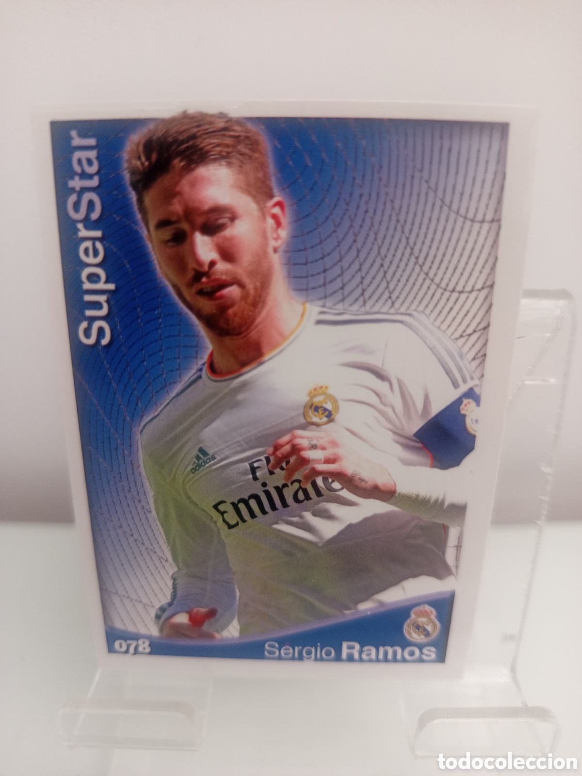Cromos de F&uacute;tbol: ❇️ CROMO ⚽ SERGIO RAMOS REAL MADRID 78 078 SUPERSTAR FICHAS LIGA 2015 14 15 2014 2015 MUNDICROMO ❇️