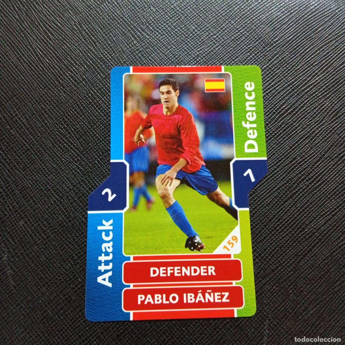 Cromos de f&uacute;tbol: 159 PABLO IBA&Ntilde;EZ ESPA&Ntilde;A TOPPS MATCH ATTAX MUNDIAL 2006 ALEMANIA CROMO FUTBOL 06 - A20 PG388
