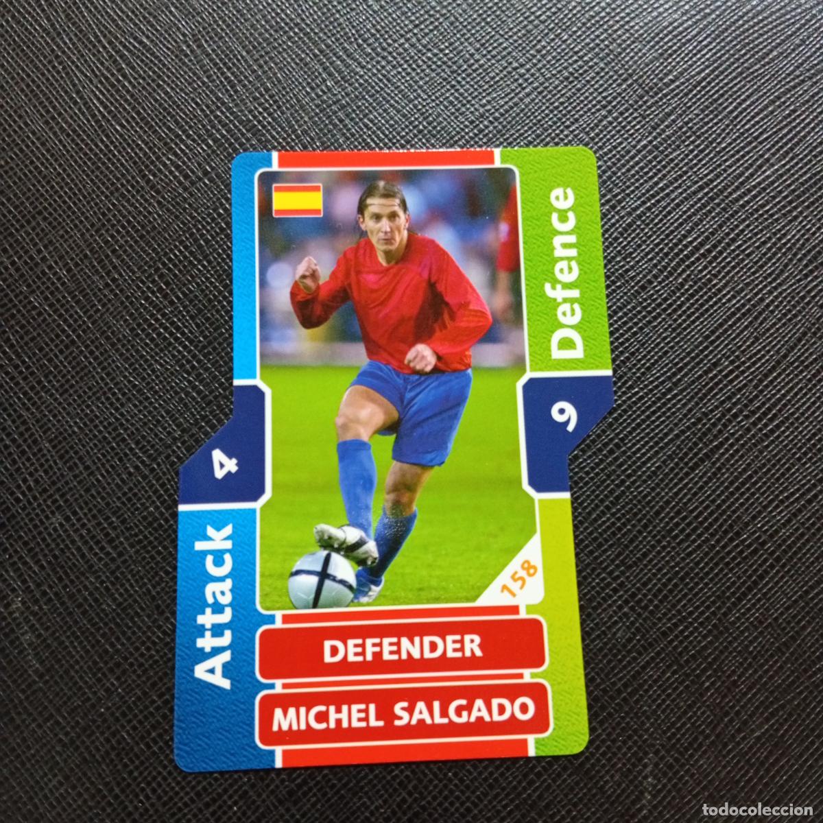 Cromos de f&uacute;tbol: 158 MICHEL SALGADO ESPA&Ntilde;A TOPPS MATCH ATTAX MUNDIAL 2006 ALEMANIA CROMO FUTBOL 06 - A20 PG397