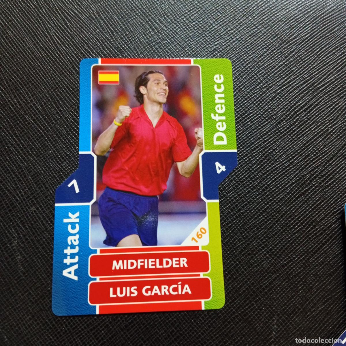 Figurine di Calcio: 160 LUIS GARCIA ESPA&Ntilde;A TOPPS MATCH ATTAX MUNDIAL 2006 ALEMANIA CROMO FUTBOL 06 - A20 PG442