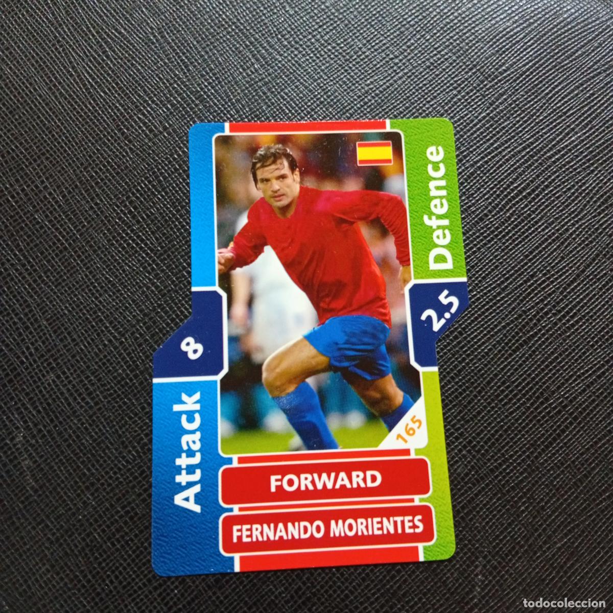 Figurine di Calcio: 165 MORIENTES ESPA&Ntilde;A TOPPS MATCH ATTAX MUNDIAL 2006 ALEMANIA CROMO FUTBOL 06 - A20 PG469