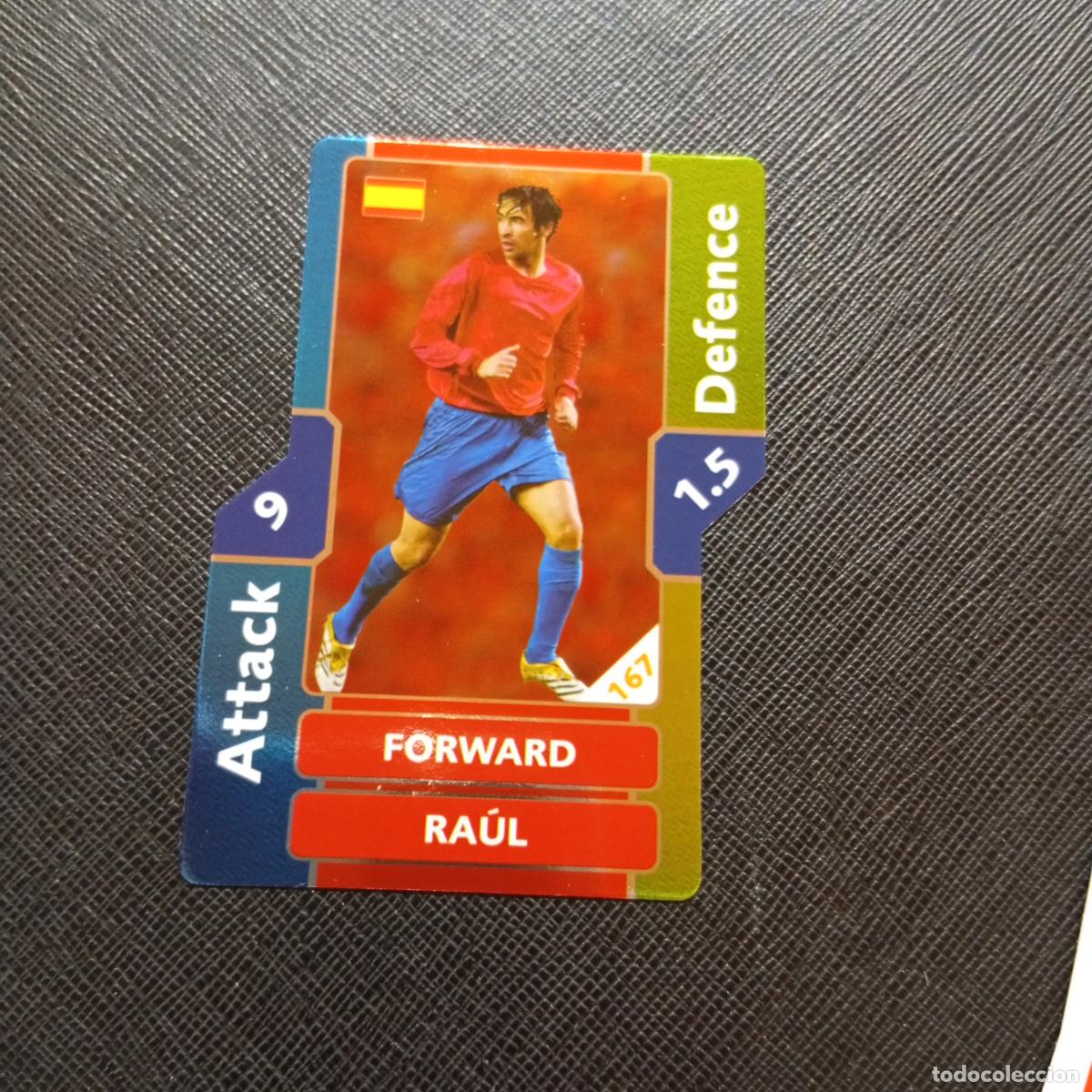 Figurine di Calcio: 167 RAUL ESPA&Ntilde;A TOPPS MATCH ATTAX MUNDIAL 2006 ALEMANIA CROMO FUTBOL 06 - A20 PG469