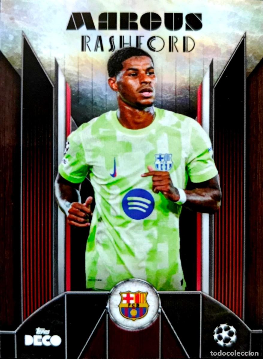 Fu&szlig;ball-Sticker: Marcus Rashford - FC Barcelona - CURRENT STARS - Topps DECO UCC 2025 2026 25 26