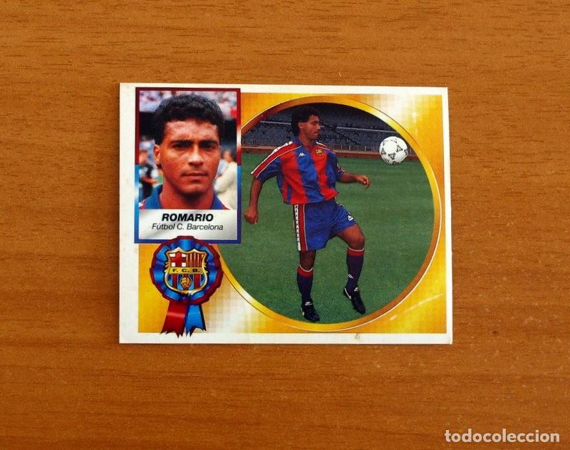 Cromos de F&uacute;tbol: Barcelona - Romario - Rookie - Ediciones Este Liga 1994-1995, 94-95 - Nunca Pegado