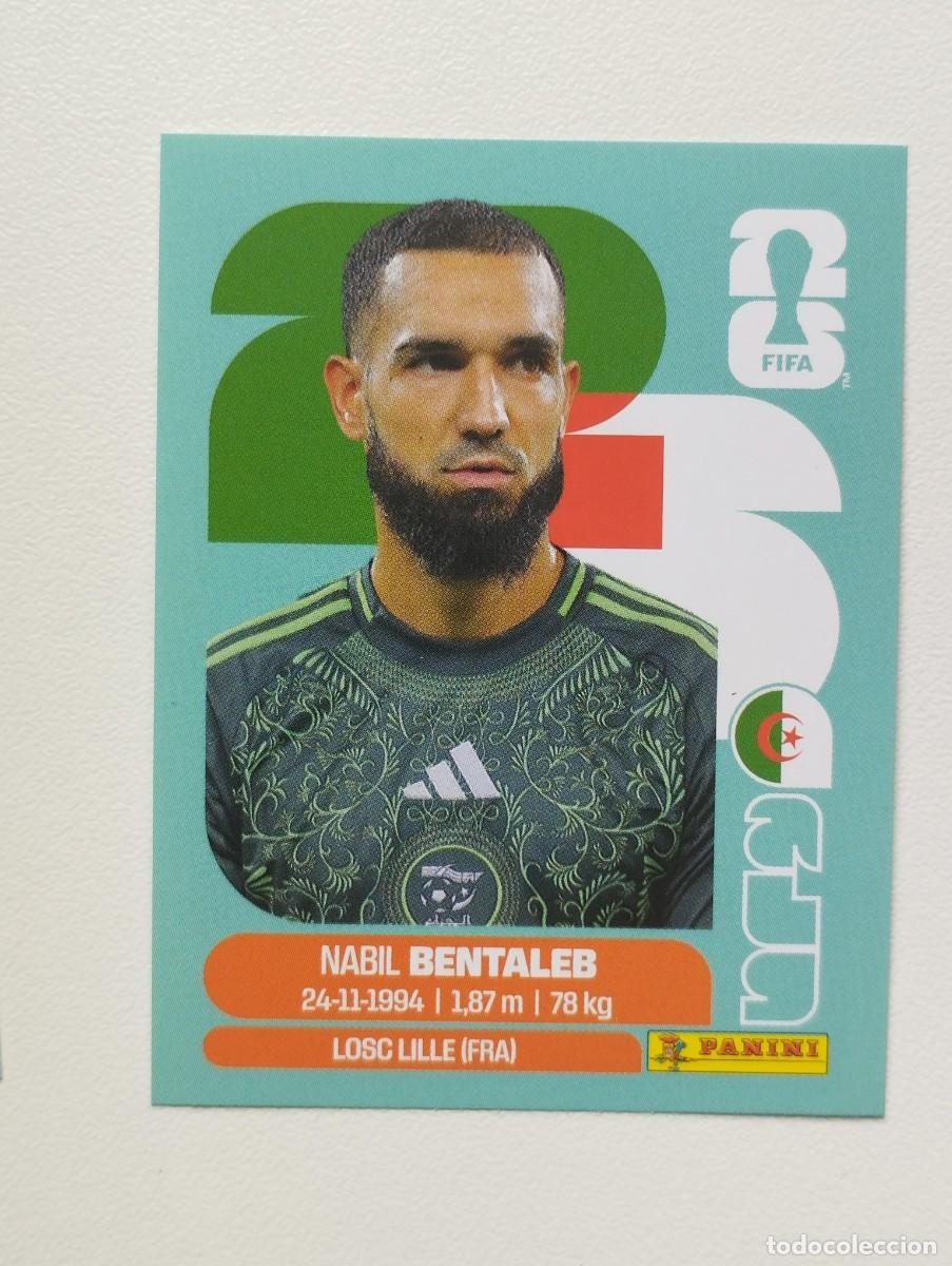 Fu&szlig;ball-Sticker: CROMO STICKER WORLD CUP 2026 MUNDIAL 26 PANINI ARGELIA ALGERIA ALG12 ALG 12 BENTALEB