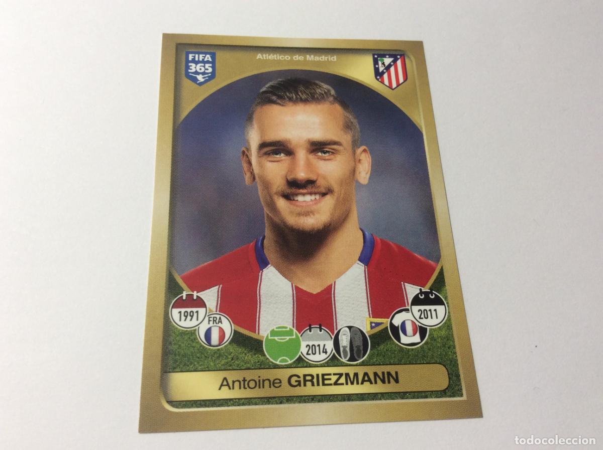 Fu&szlig;ball-Sticker: 59 Antoine Griezmann Atl&eacute;tico de Madrid FIFA 365 2017 PANINI