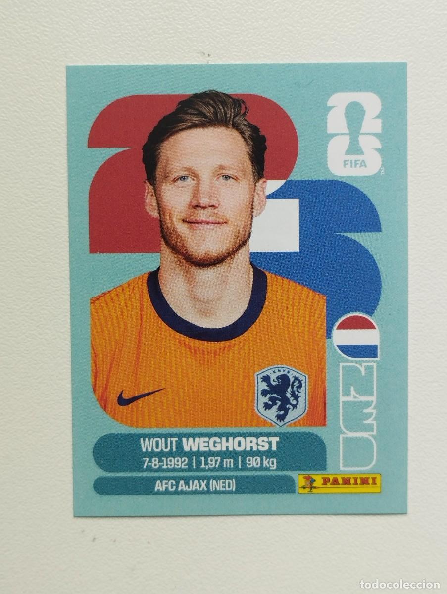 Cromos de F&uacute;tbol: CROMO STICKER WORLD CUP 2026 MUNDIAL 26 PANINI HOLANDA PAISES BAJOS NED19 NED 19 WEGHORST