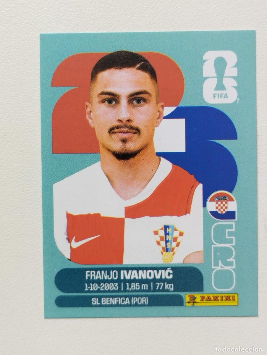 Cromos de F&uacute;tbol: CROMO STICKER WORLD CUP 2026 MUNDIAL 26 PANINI CROACIA CRO20 CRO 20 IVANOVIC