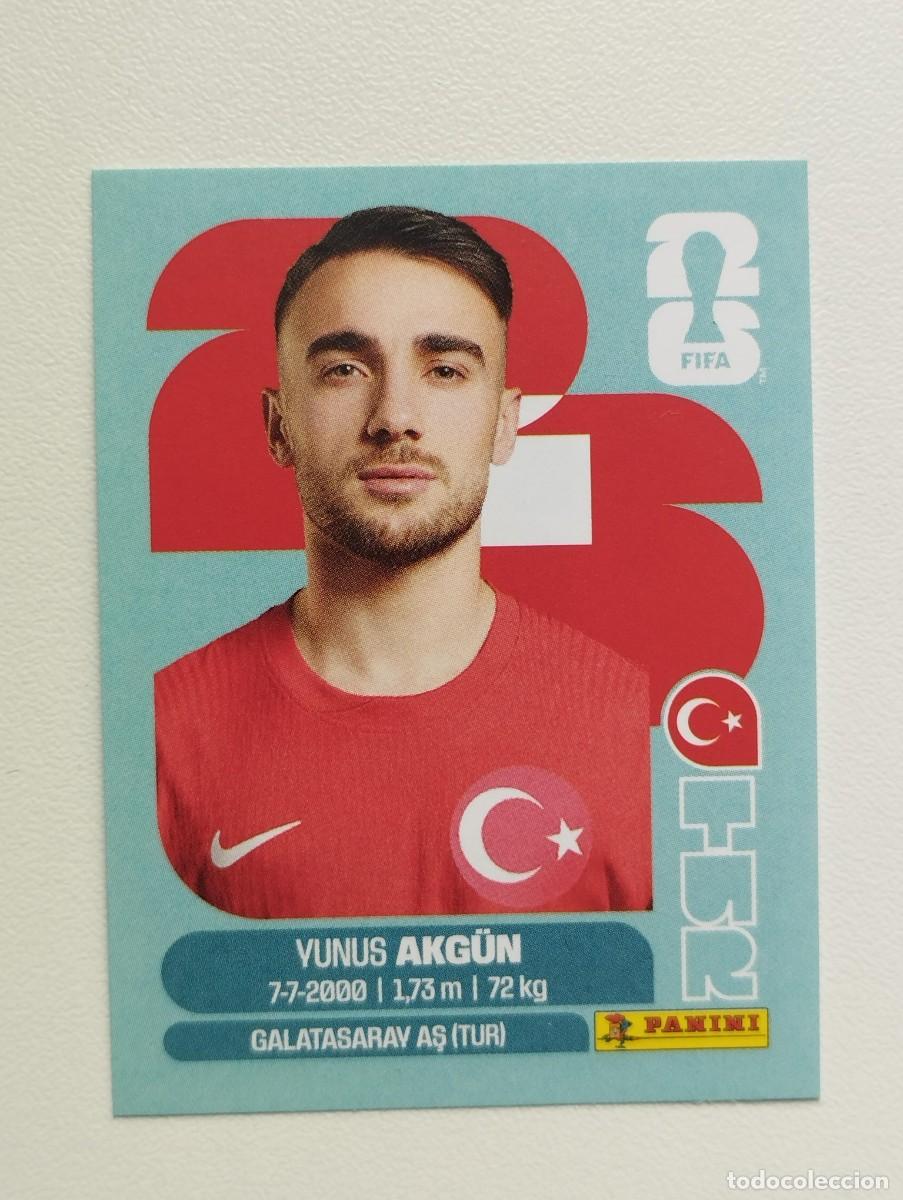 Cromos de F&uacute;tbol: CROMO STICKER WORLD CUP 2026 MUNDIAL 26 PANINI TURQUIA TUR16 TUR 16 AKGUN