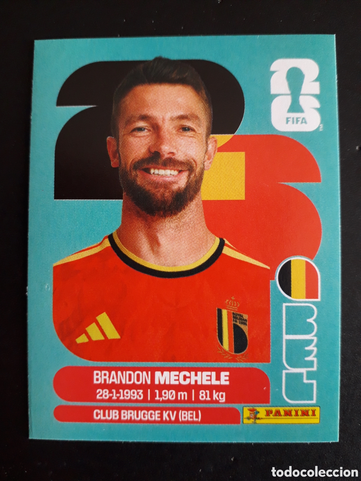 Cromos de F&uacute;tbol: MECHELE B&Eacute;LGICA BEL 6 MUNDIAL F&Uacute;TBOL 2026 FIFA WORLD CUP PANINI SIN PEGAR PEDIDO M&Iacute;NIMO 3&euro;.
