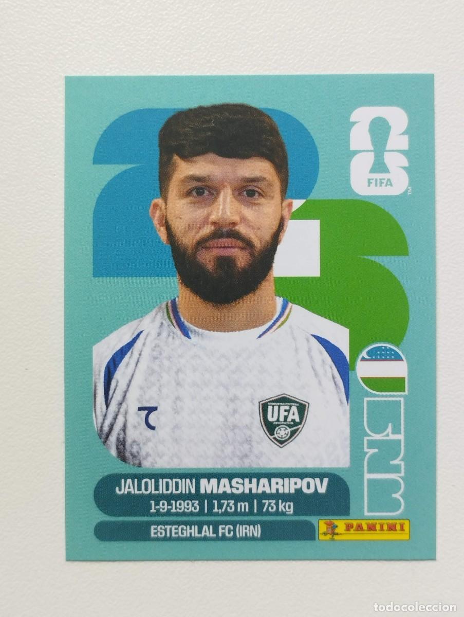 Cromos de F&uacute;tbol: CROMO STICKER WORLD CUP 2026 MUNDIAL 26 PANINI UZBEKISTAN UZB18 UZB 18 MASHARIPOV