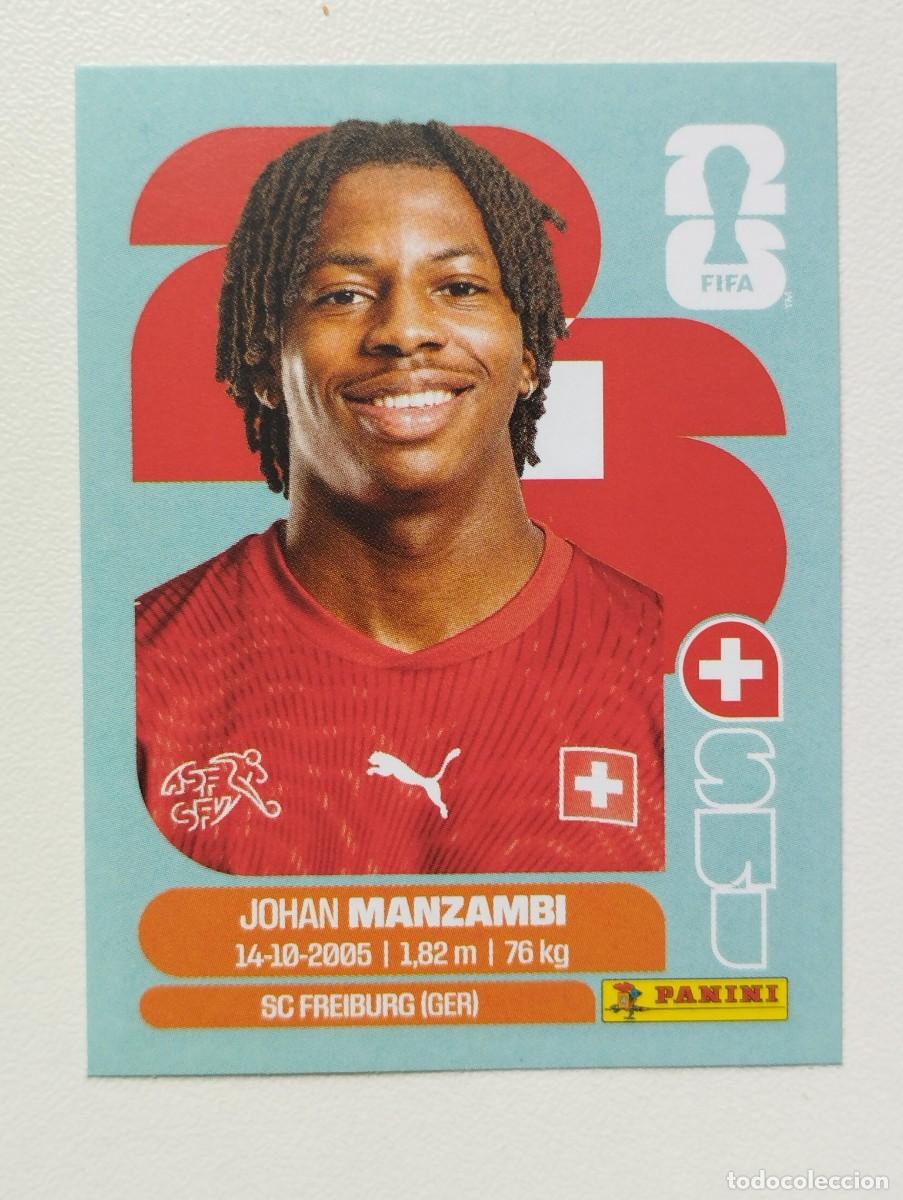 Cromos de F&uacute;tbol: CROMO STICKER WORLD CUP 2026 MUNDIAL 26 PANINI SUIZA SUI15 SUI 15 MANZAMBI