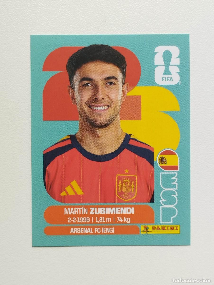 Fu&szlig;ball-Sticker: CROMO STICKER WORLD CUP 2026 MUNDIAL 26 PANINI ESPA&Ntilde;A ESP9 ESP 9 MARTIN ZUBIMENDI