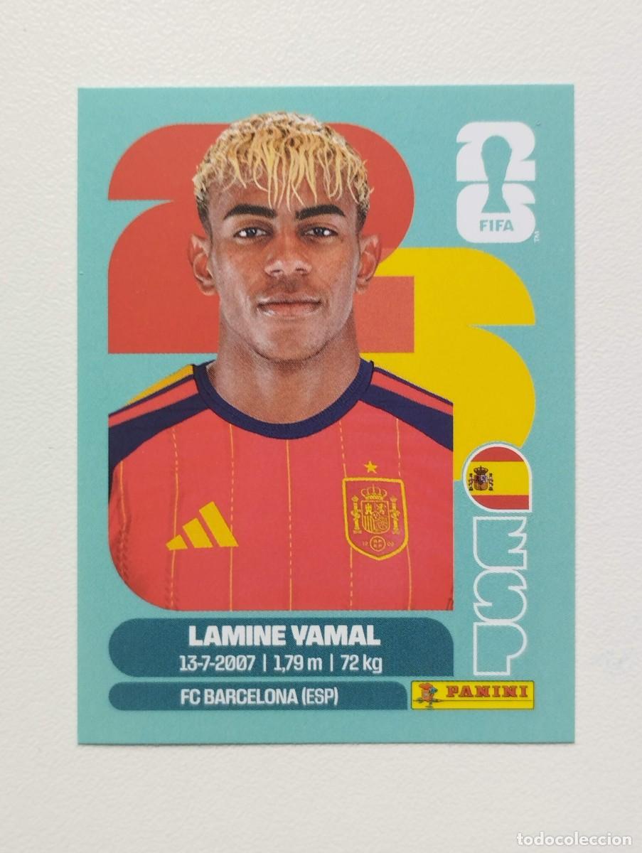 Fu&szlig;ball-Sticker: CROMO STICKER WORLD CUP 2026 MUNDIAL 26 PANINI ESPA&Ntilde;A ESP15 ESP 15 LAMINE YAMAL