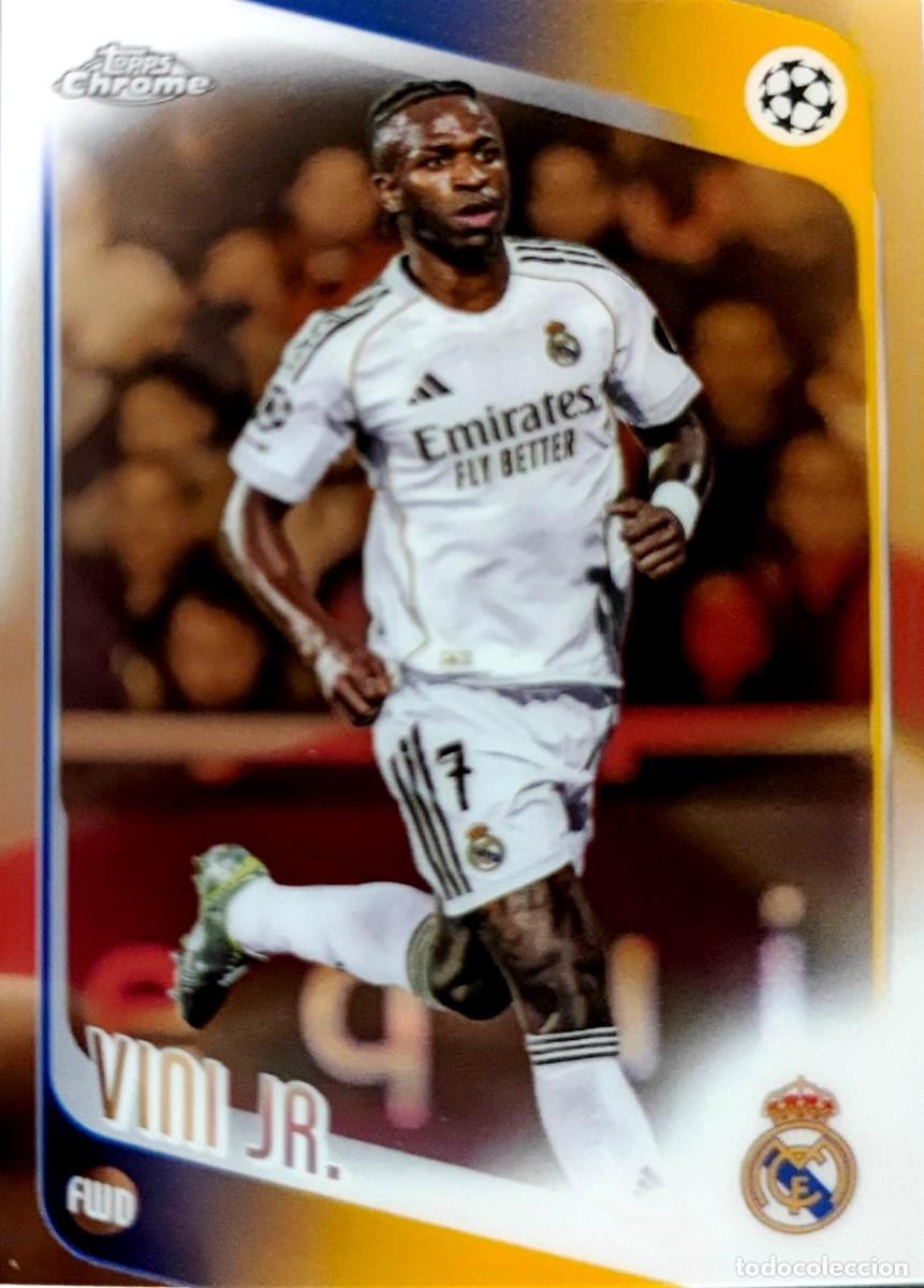 Fu&szlig;ball-Sticker: 115 Vini Jr. Vinicius - Real Madrid - Topps Chrome UCC Flagship 2025 2026 25 26