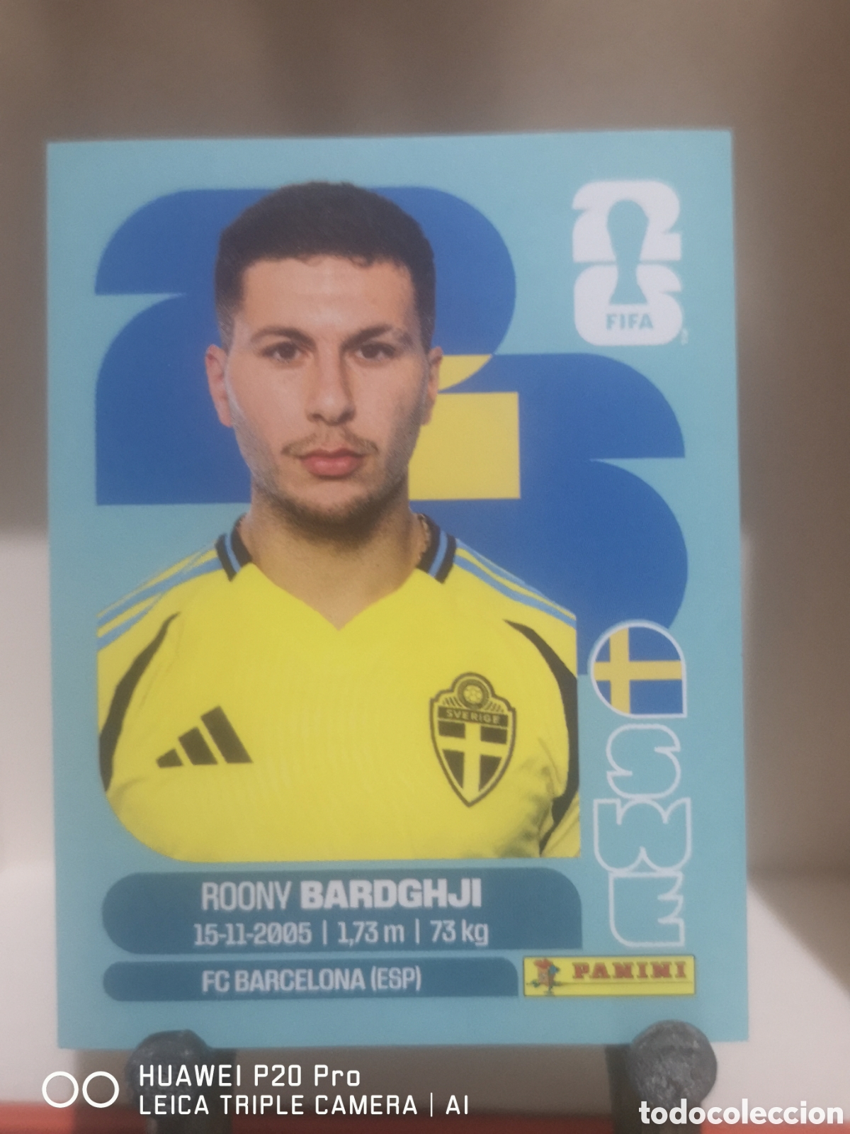 Fu&szlig;ball-Sticker: FIFA WORLD CUP MUNDIAL 2026 BARDGHJI - SWE 16