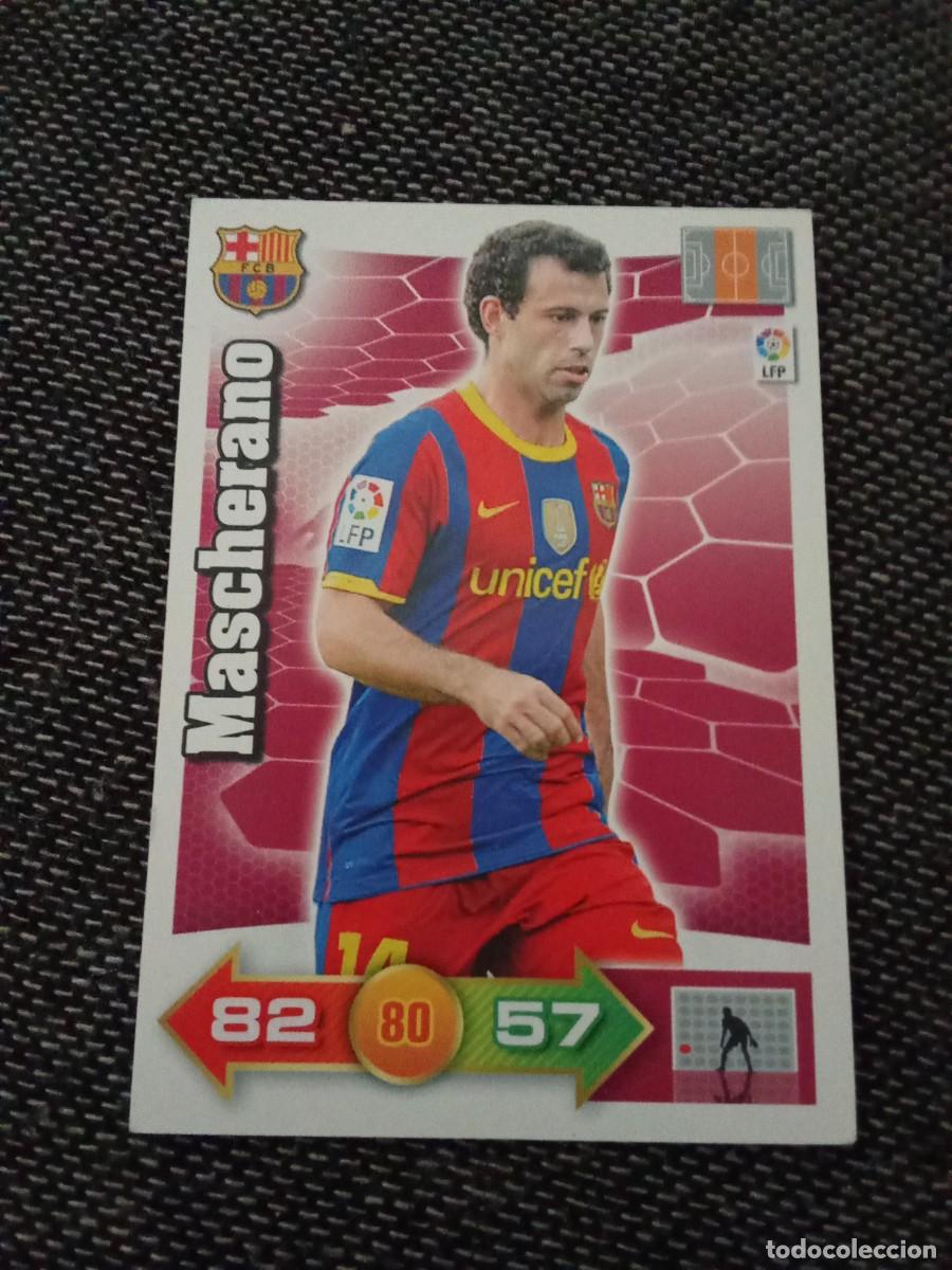 Fu&szlig;ball-Sticker: Mascherano FC Barcelona ADRENALYN 2010-11