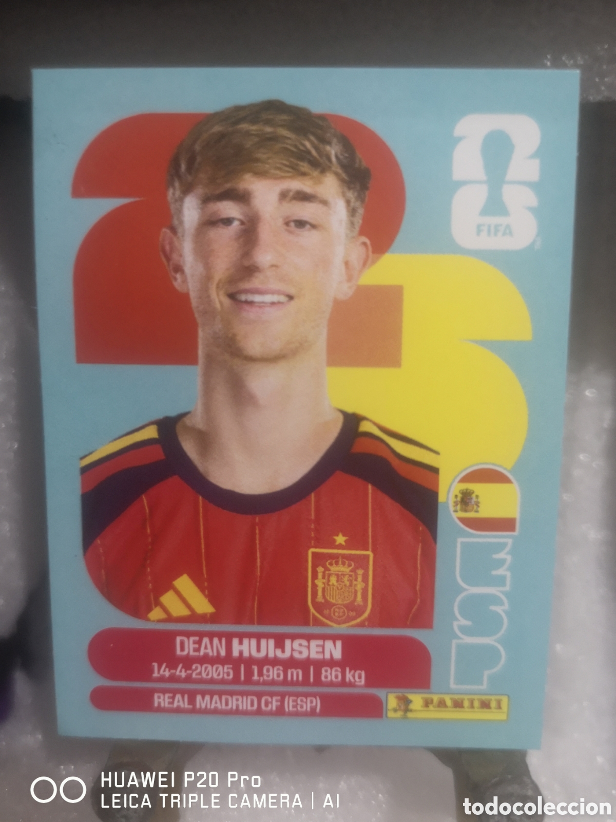 Cromos de F&uacute;tbol: FIFA WORLD CUP MUNDIAL 2026 HUIJSEN - ESP 5