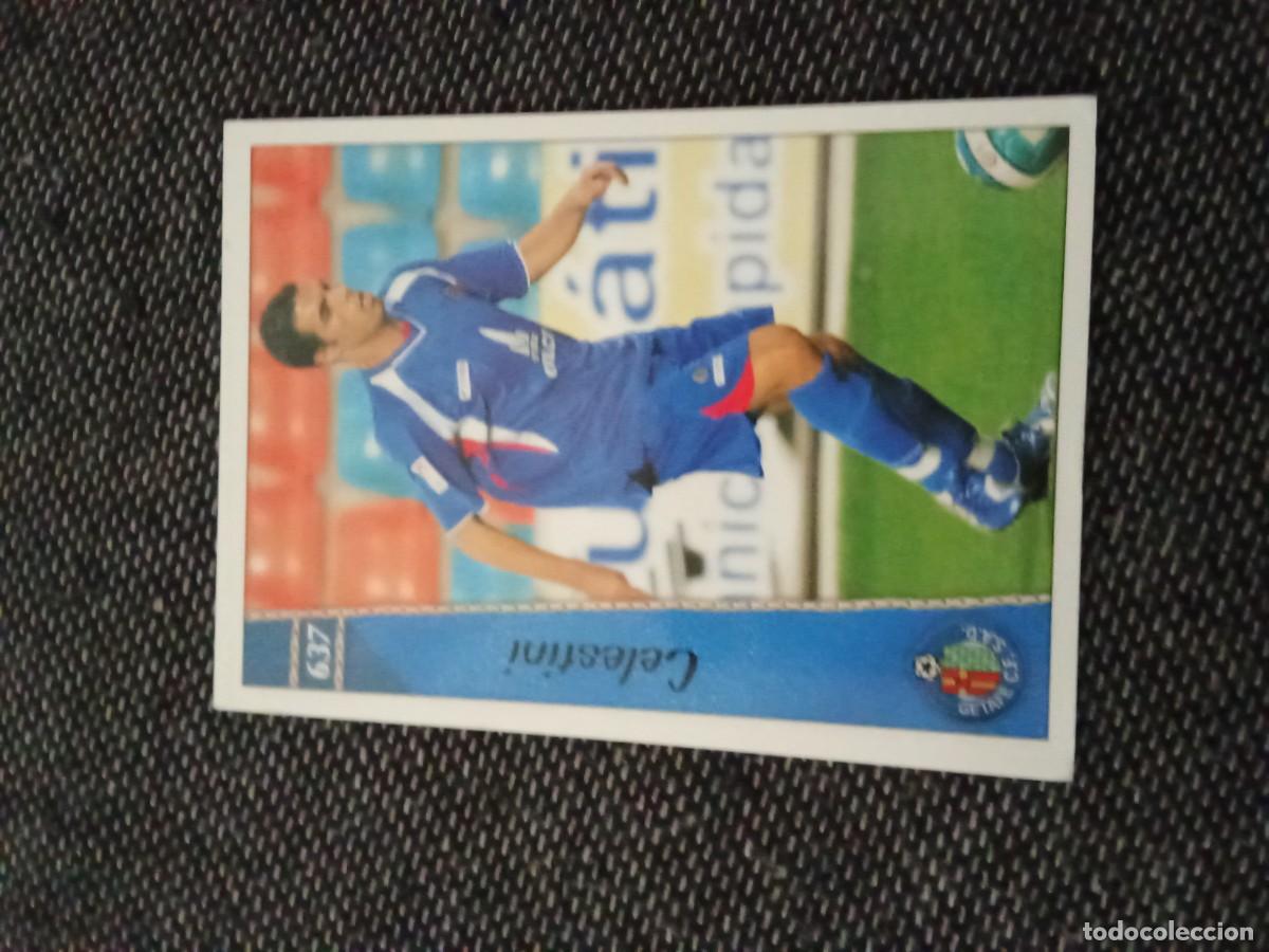 Cromos de F&uacute;tbol: 637 celestini Getafe las fichas de la liga 2007