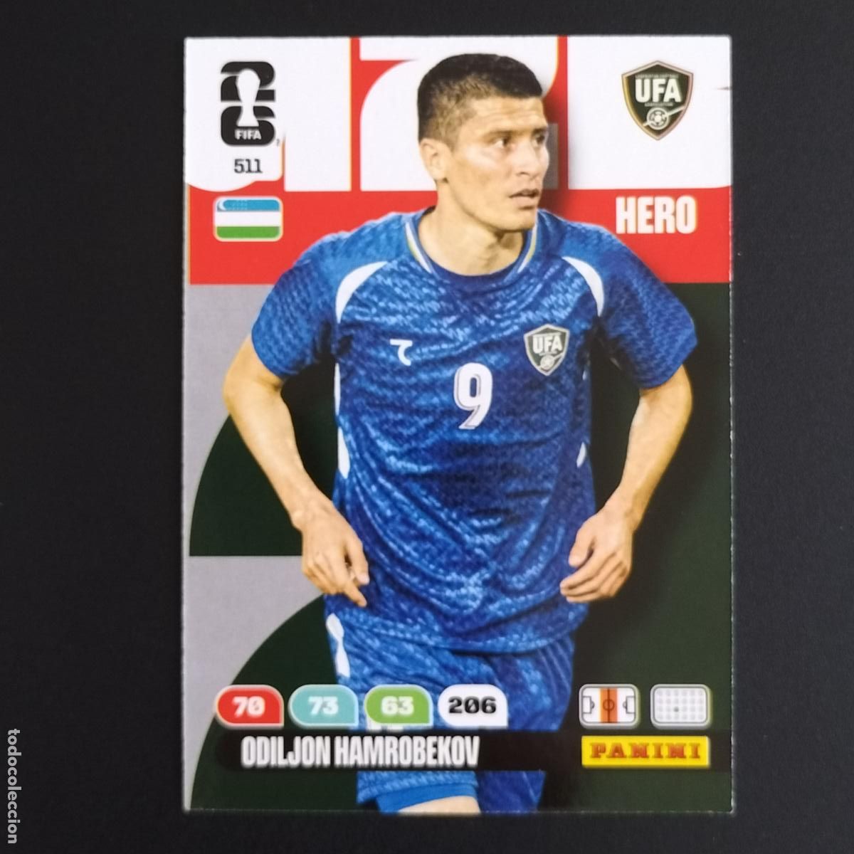 Cromos de F&uacute;tbol: 511 ODILJON HAMROBEKOV UZBEKISTAN CROMOS ADRENALYN XL MUNDIAL 26 2026 FIFA WORLD CUP PANINI