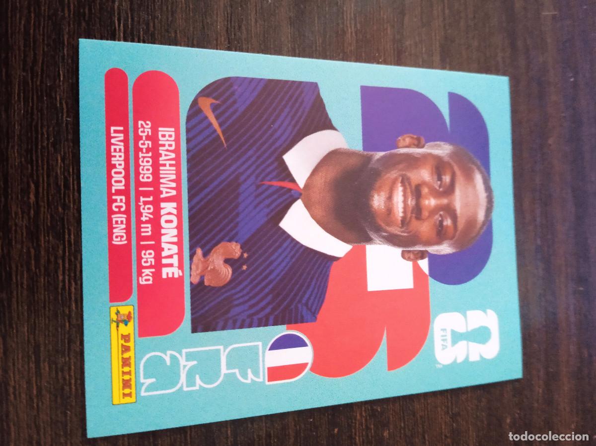 Football Stickers: Cromo Mundial Futbol 2026 Panini canada usa Mexico Francia Ibrahima Konate FRA 6