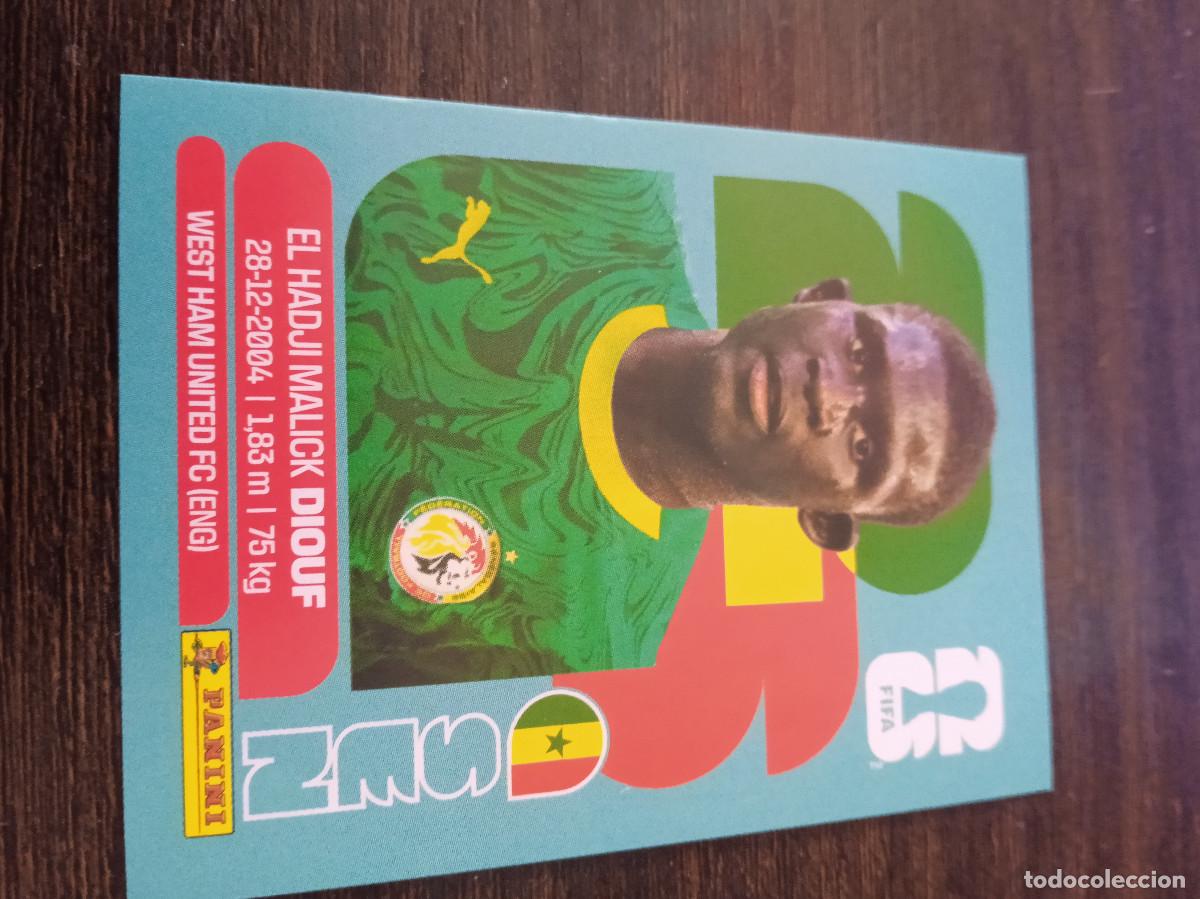 Football Stickers: Cromo Mundial Futbol 2026 Panini canada usa Mexico Senegal El Hadji Malick Diouf SEN 7