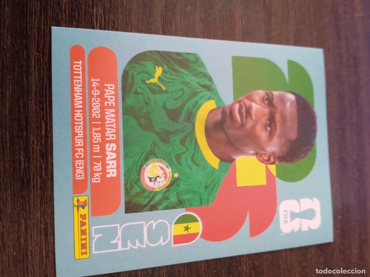 Cromos de F&uacute;tbol: Cromo Mundial Futbol 2026 Panini canada usa Mexico Senegal Pape Matar Sarr SEN 10