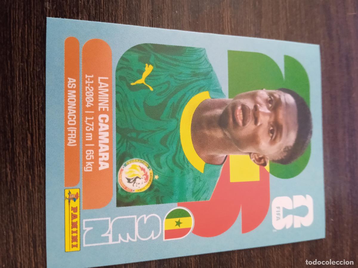 Cromos de F&uacute;tbol: Cromo Mundial Futbol 2026 Panini canada usa Mexico Senegal lamine camara SEN 14