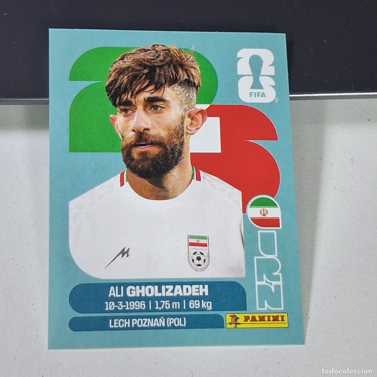 Cromos de F&uacute;tbol: B19 IRN 20 IRN20 ALI GHOLIZADEH IR&Aacute;N IRAO IRN MUNDIAL FIFA WORLD CUP 2026 STICKER PANINI
