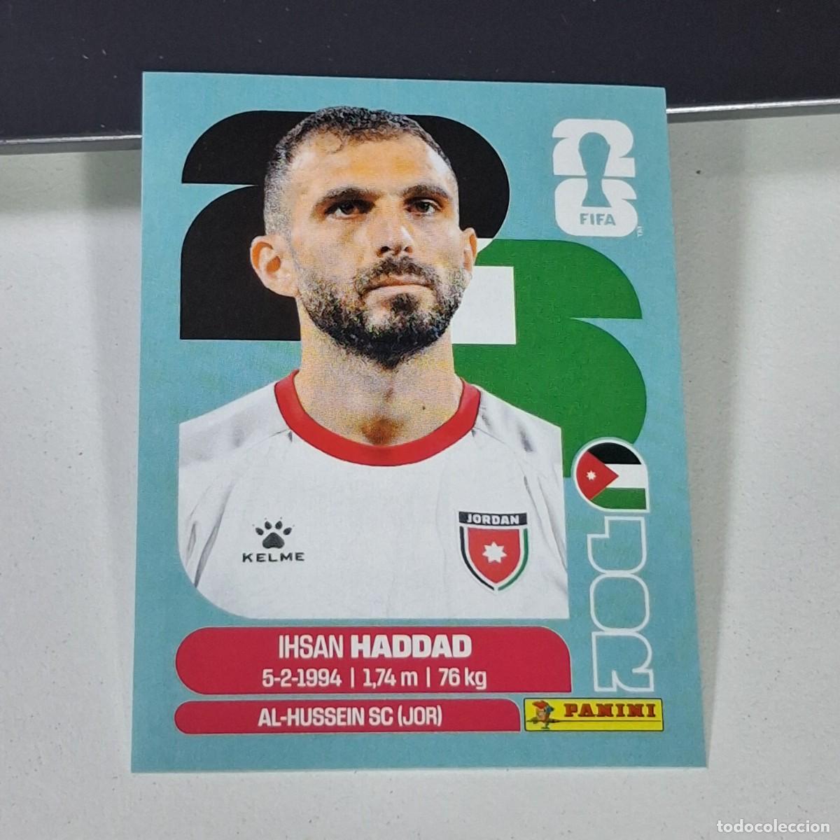 Cromos de F&uacute;tbol: B19 JOR 3 JOR3 IHSAN HADDAD JORDANIA JOR MUNDIAL FIFA WORLD CUP 2026 STICKER PANINI