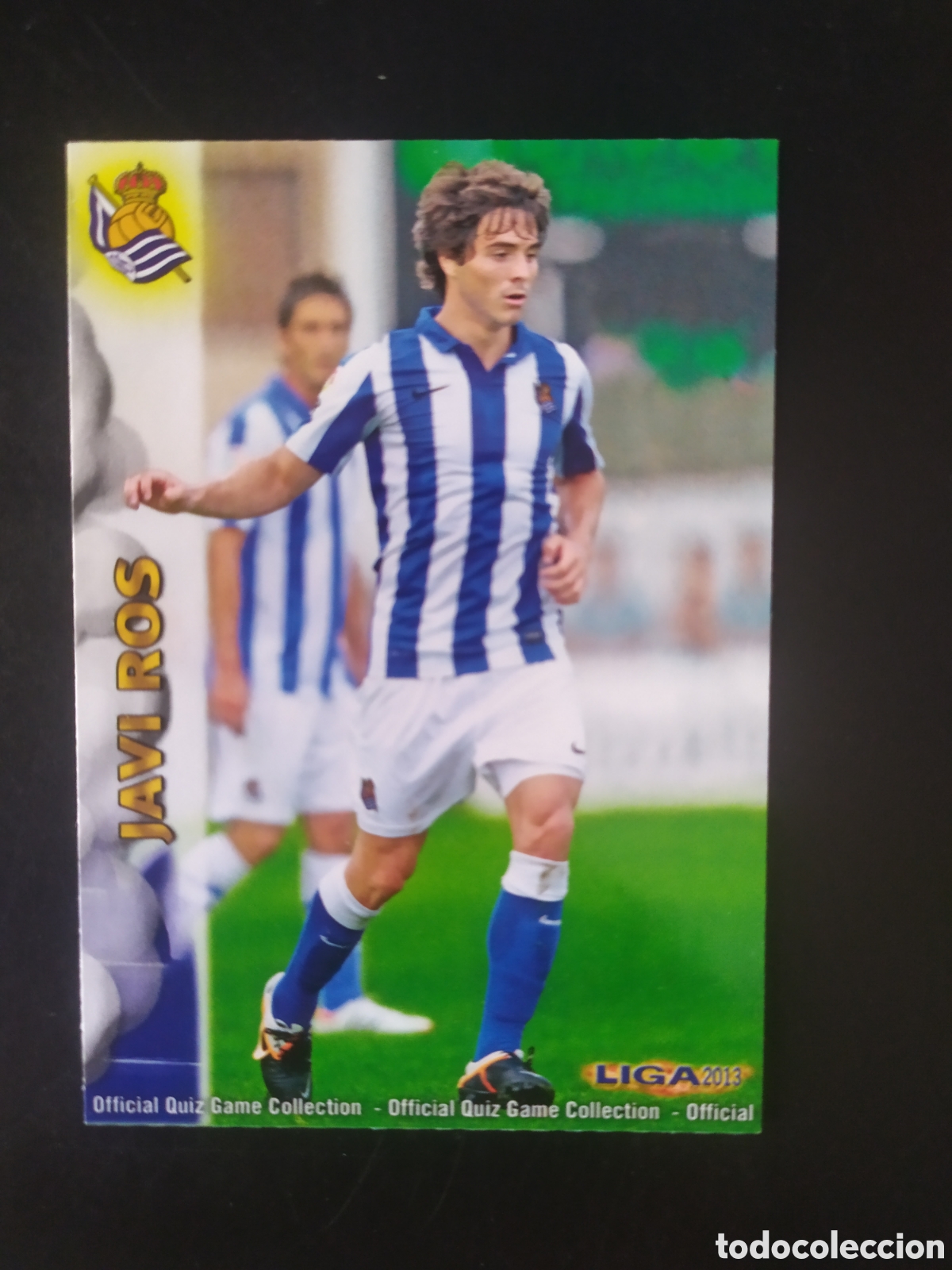 Cromos de F&uacute;tbol: Mundicromo fichas Liga 2012 2013 12 13 Javi Ros n&deg; 691 Real Sociedad