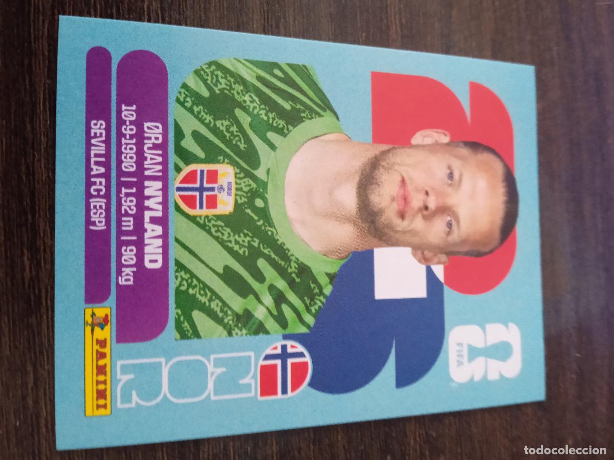 Cromos de F&uacute;tbol: Cromo Mundial Futbol 2026 Panini canada usa Mexico Noruega Orjan Nyland NOR 2